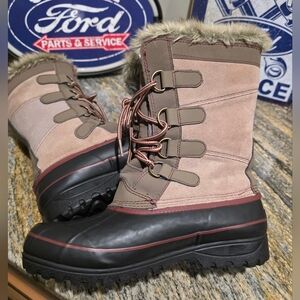 Khombu Faux Fur Lined Winter Boot